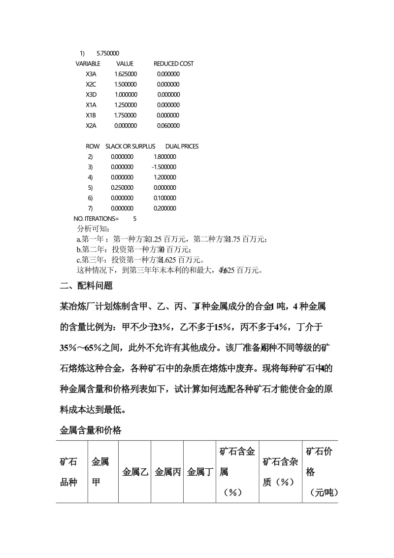 运筹学上机报告.doc_第3页