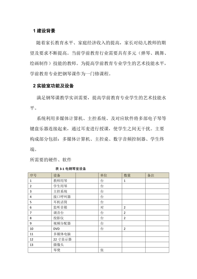 电子钢琴教学实验室解决方案.docx_第1页