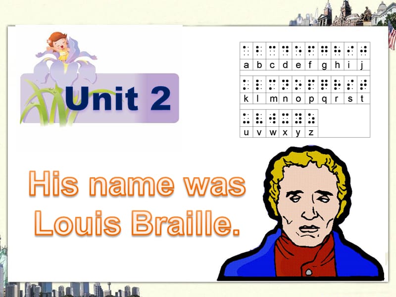 新标准英语第八册(三起点)M8U2His_name_was_Louis_Braille(课件).ppt_第2页