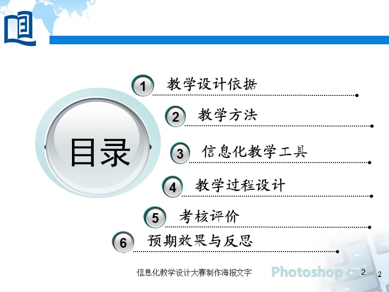 信息化教学设计大赛制作海报文字课件.ppt_第2页