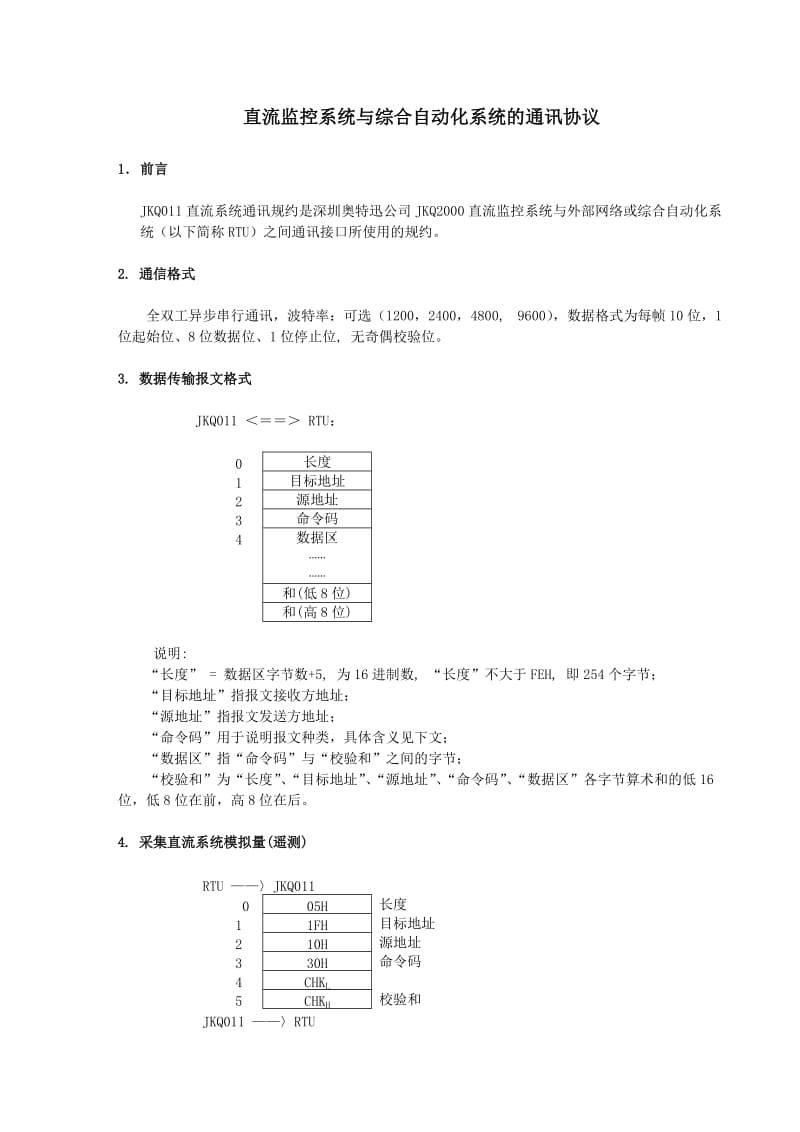 JKQ2000BC直流系统通讯规约.doc_第1页