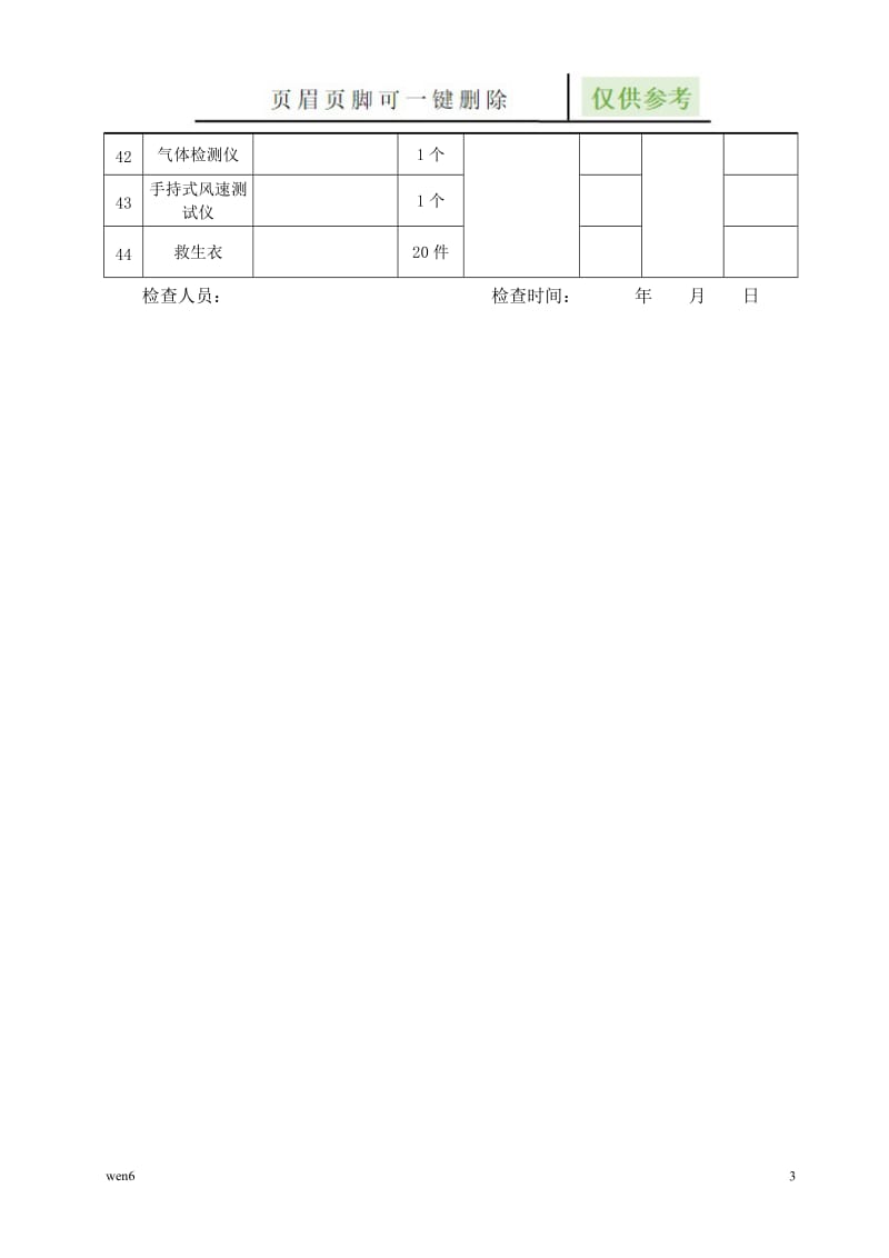 应急物资清单[图表相关].doc_第3页