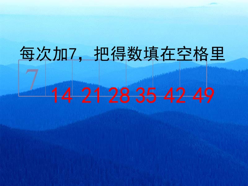 人教版二年级数学上册《7的乘法口诀》课件.ppt_第3页