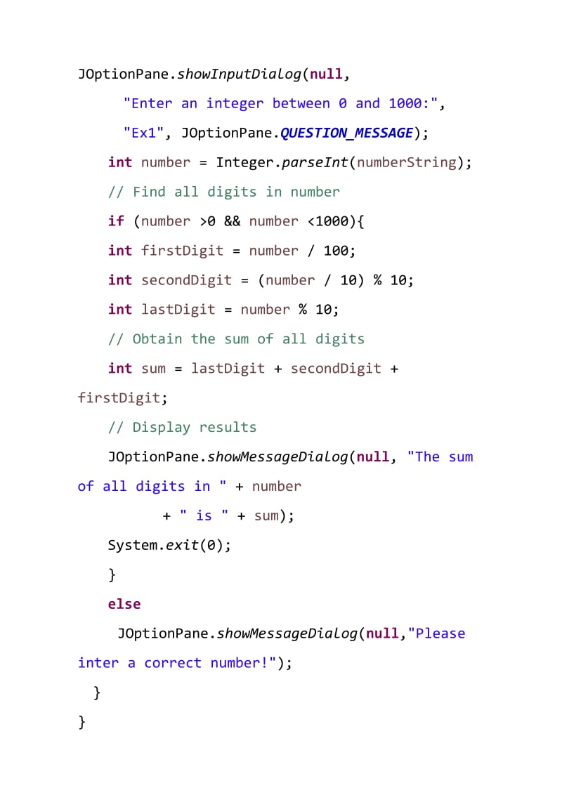 编程分解整数java基础性实验报告.doc_第3页