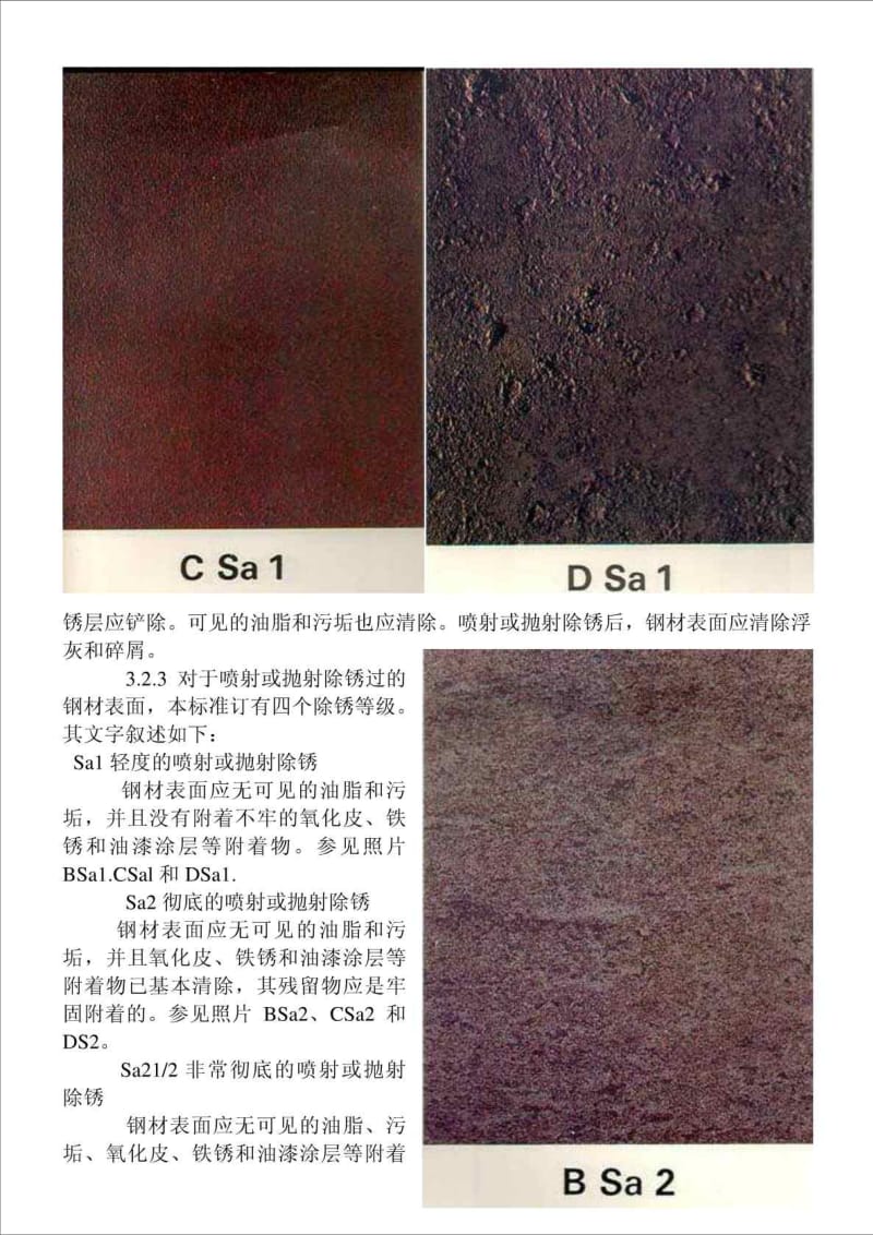 GB892388《涂装前钢材表面锈蚀等级和除锈等级》.doc_第3页