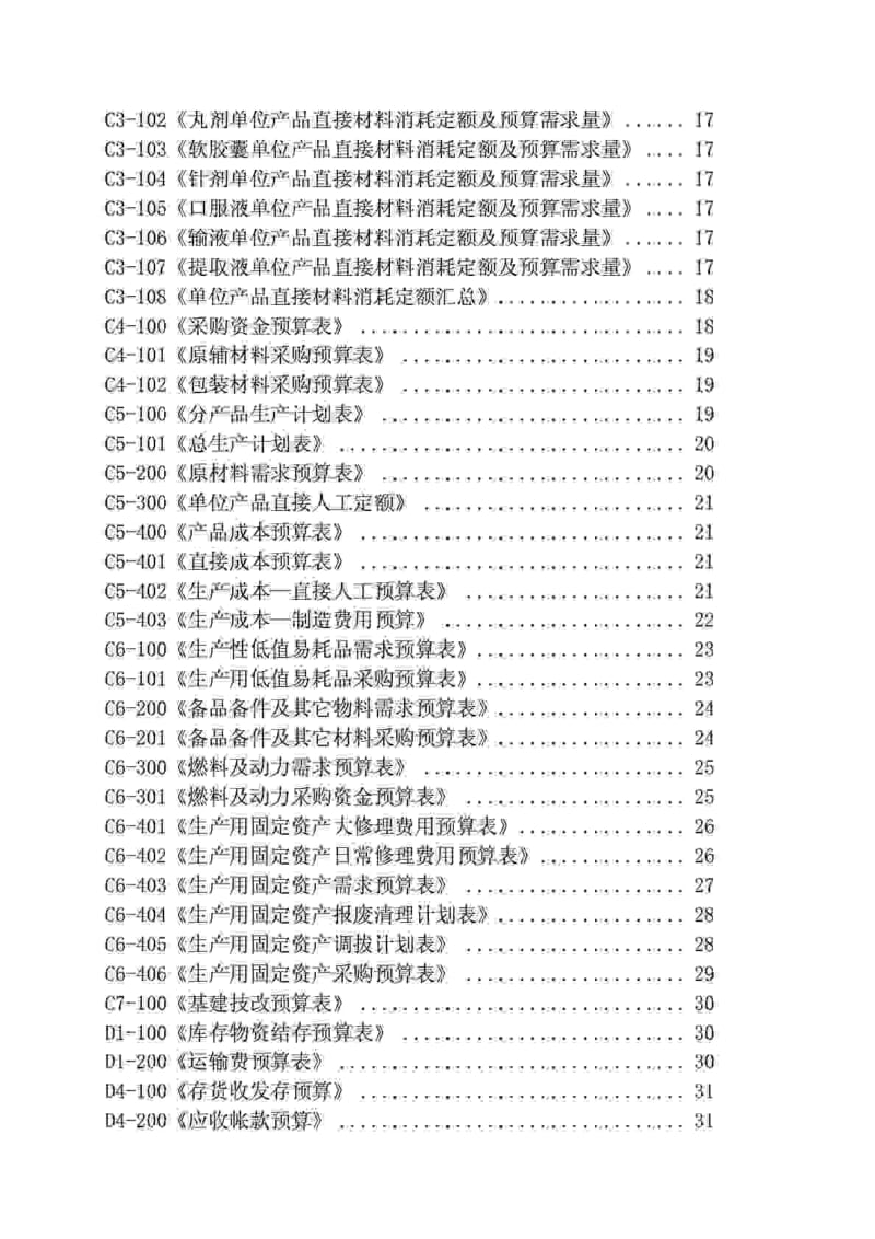 全面预算表格编制说明.doc_第2页