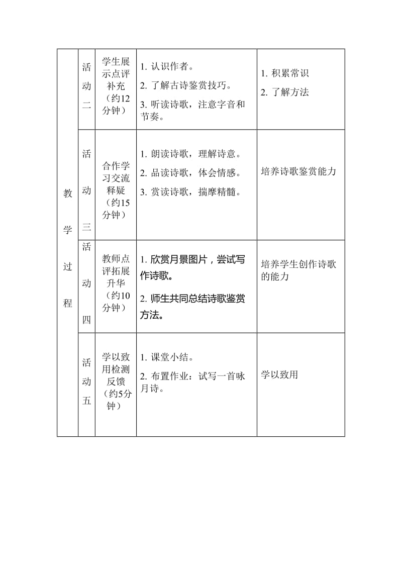 人教版九年级语文下册《外古诗词背诵望月有感》研讨课教案_2.doc_第2页