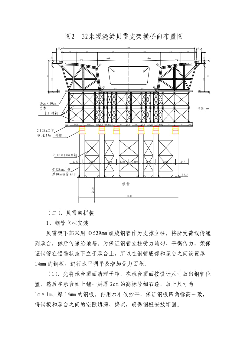 32m简支箱梁贝雷支架现浇施工方案.doc_第3页