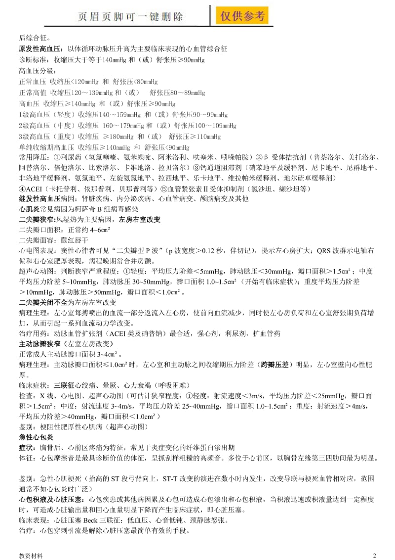 内科循环系统重点整理[骄阳书苑].doc_第2页