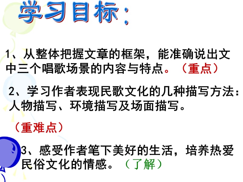 人教版八年级语文下册《四单元阅读16 云南的歌会》示范课件_1.ppt_第2页