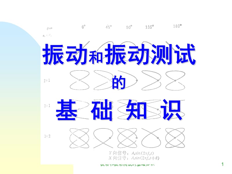 振动和振动测试的基础知识课件.ppt_第1页