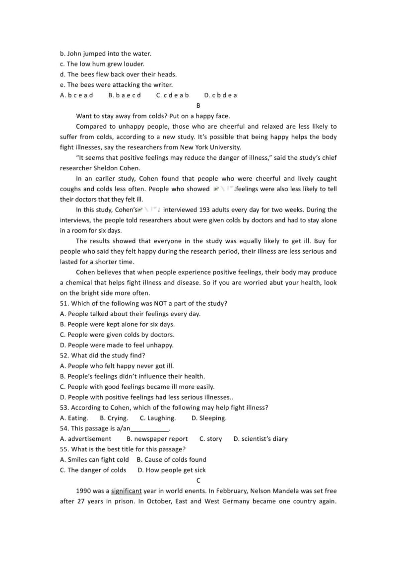 广州中考英语试题.pdf_第3页
