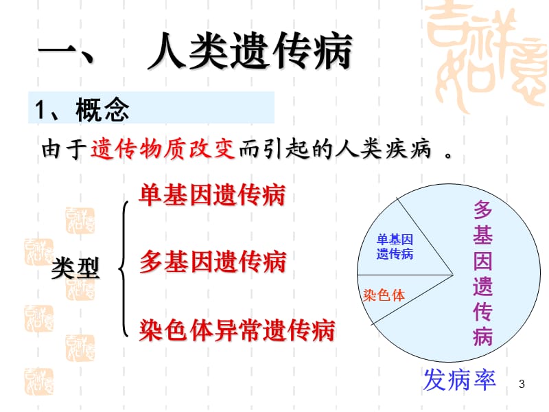 生物人类遗传病人教版必修(课堂PPT).ppt_第3页