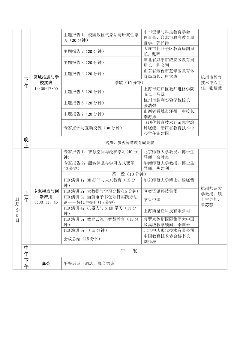 2014中国杭州名师名校长论坛智慧教育峰会方案(最终定稿)(1).doc_第3页