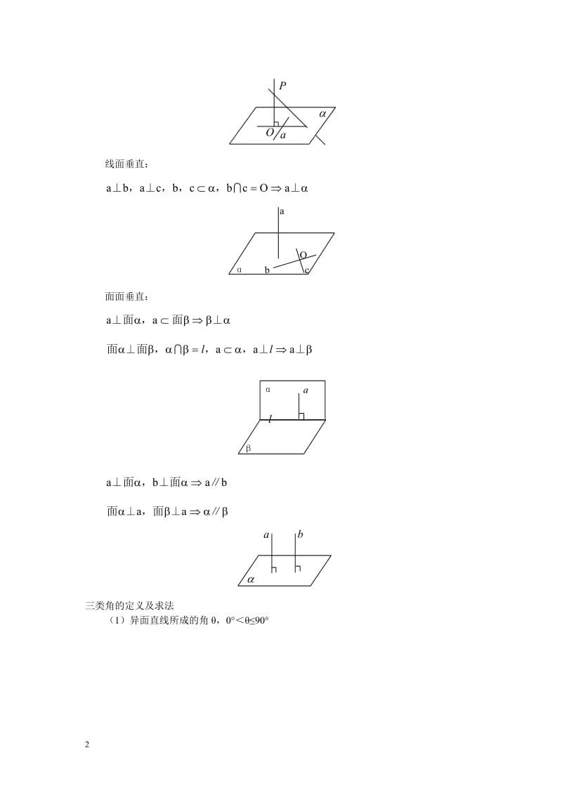 高考数学二轮复习专题六 立体几何.doc_第2页