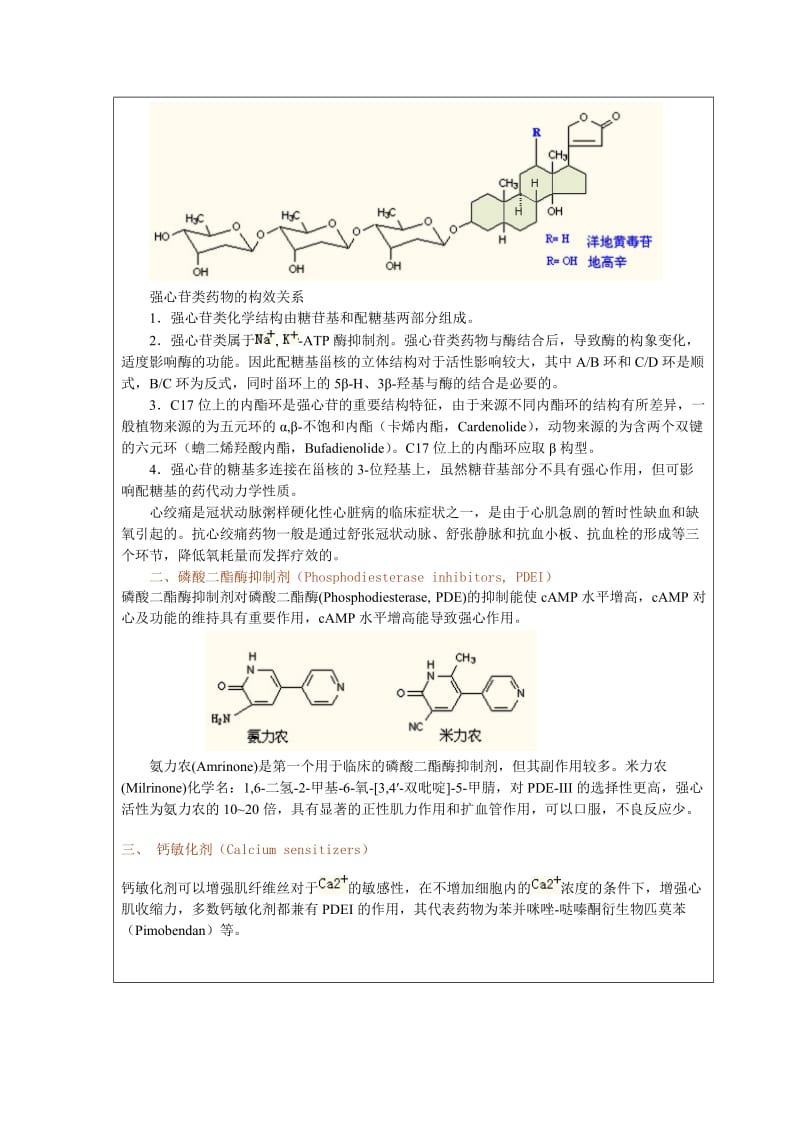 第六章 循环系统药物教案.doc_第3页