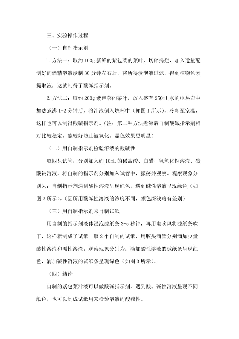 巧用紫包菜自制酸碱指示剂趣味化设计.doc_第2页