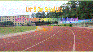 七年级英语下册 Unit 5 Our School Life Topic 2 A few students are running around the playground Section A课件 （新版）仁爱版.pptx