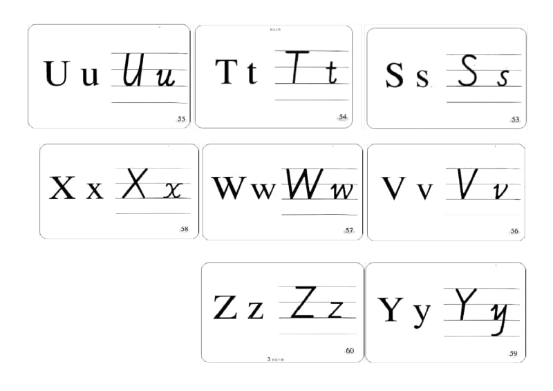 26个英语字母卡片-字母教学大卡片.docx_第3页