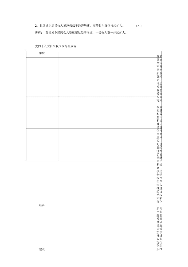 2019-2020学年高一政治新人教版必修1学案：第4单元发展社会主义市场经济第10课第1框中国经济发展进入新.docx_第2页