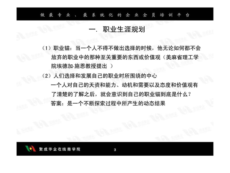 员工职业生涯规划之职业锚课件.ppt_第3页