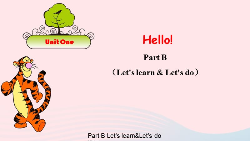 【最新】Part B Let's learn&Let's do课件.ppt_第1页