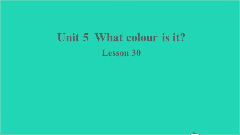 【最新】Lesson 30课件.ppt_第1页