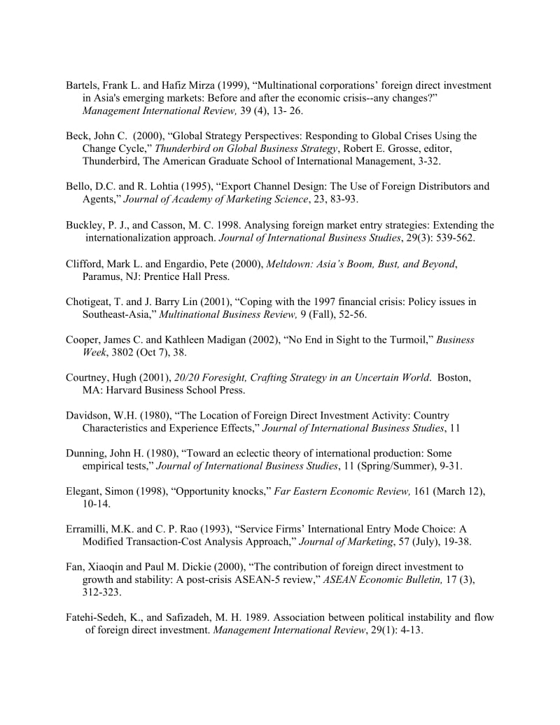 What Causes Multinational Companies to Increase Resource Commitments During Financial Crises in Emerging Markets.doc_第3页