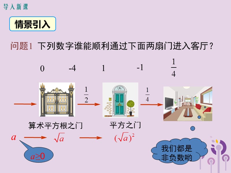 2019春八年级数学下册 第十六章 二次根式 16.1 二次根式 第2课时 二次根式的性质教学课件 （新版）新人教版.ppt_第3页