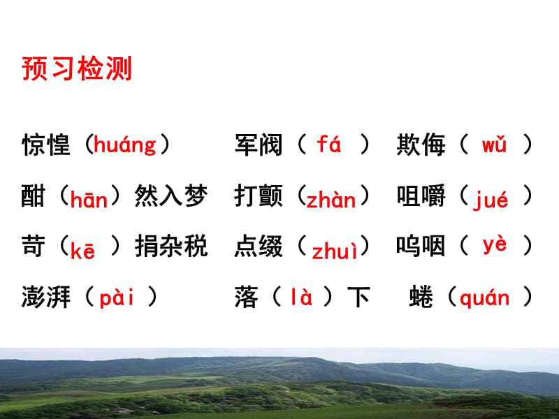 苏教版八年级语文上册《一单元 长征之歌三 老山界》研讨课件_37.ppt_第2页