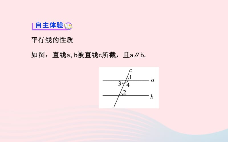 七年级数学上册 第5章 相交线与平行线 5.2 平行线 3平行线的性质习题课件 （新版）华东师大版.ppt_第3页