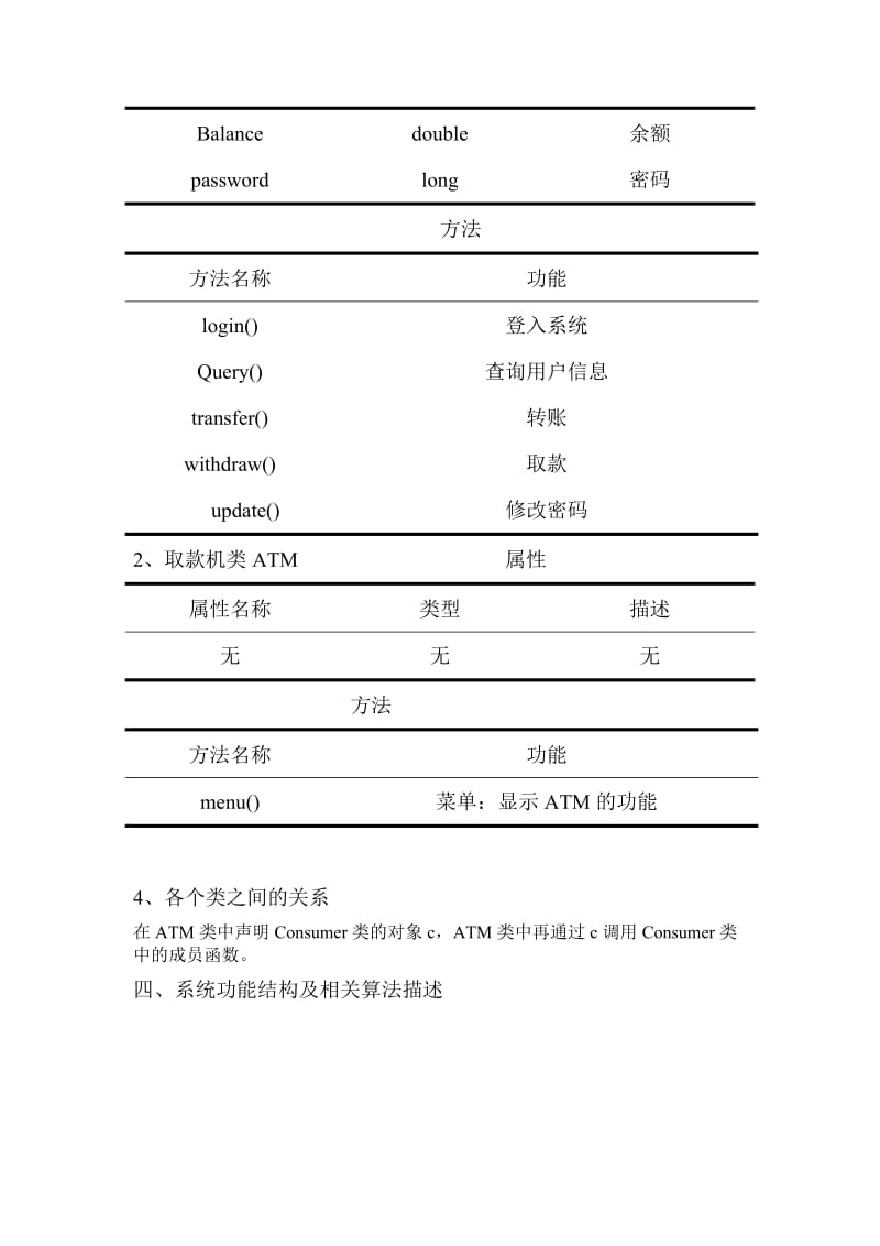 c++课程设计实验报告(ATM取款机).doc_第3页