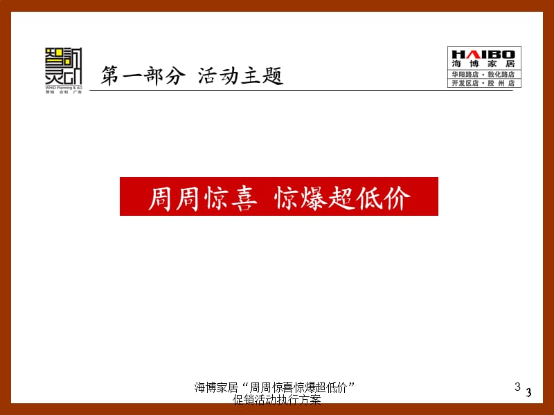 海博家居“周周惊喜惊爆超低价”促销活动执行方案课件.ppt_第3页