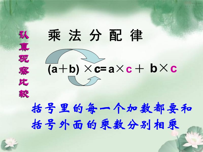 苏教版四年级数学下册《乘法分配律的应用》课件.ppt_第3页