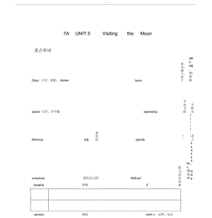 7Aunit5最新广州、深圳沪教版牛津英语七年级上册教案.docx