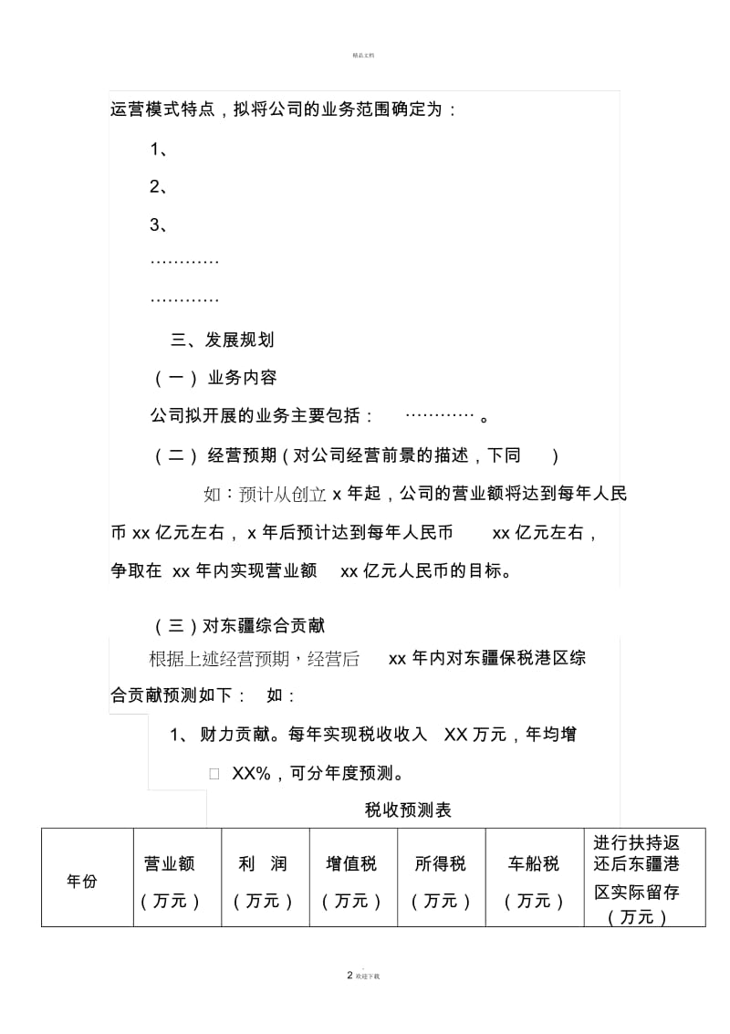 关于设立公司的报告.docx_第2页