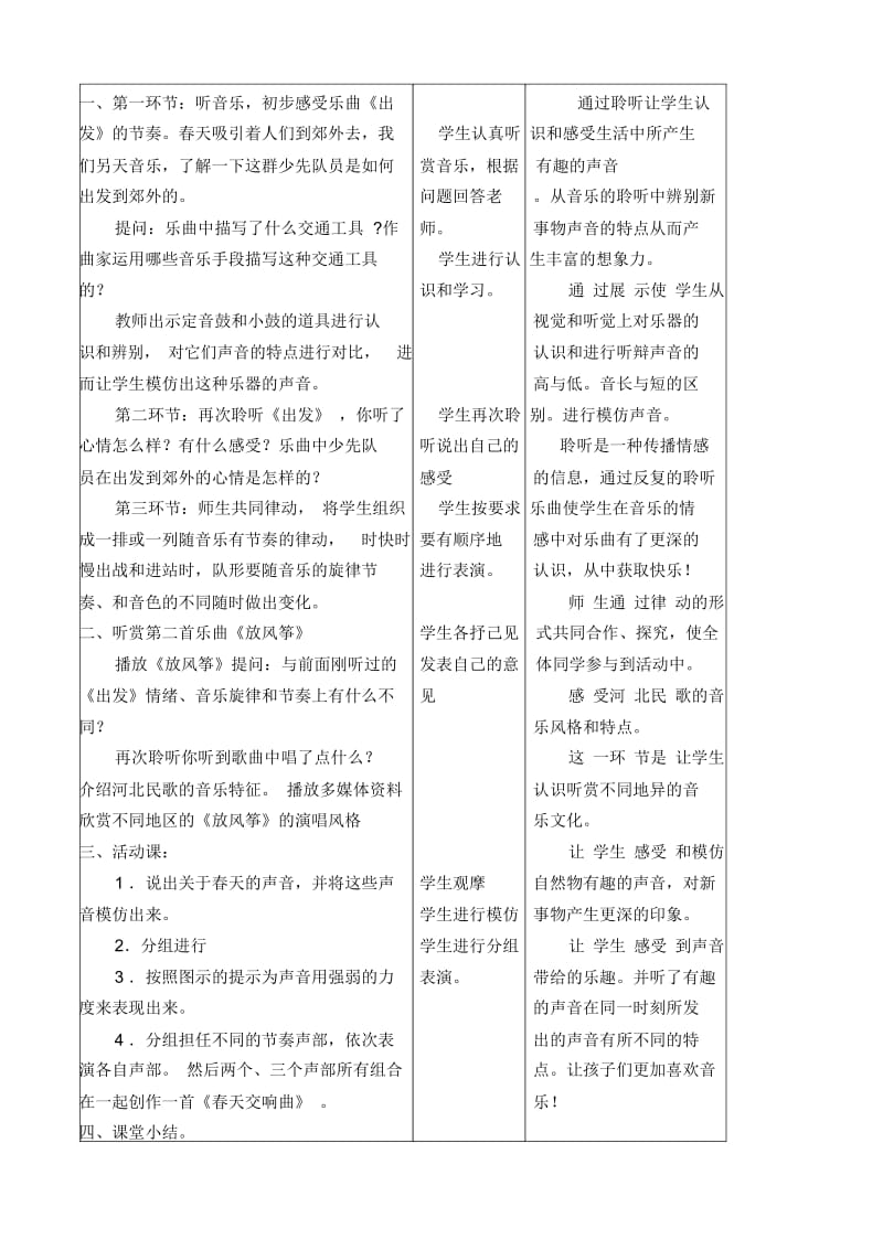 人教新课标二年级下册音乐教案出发放风筝1教学设计.docx_第2页