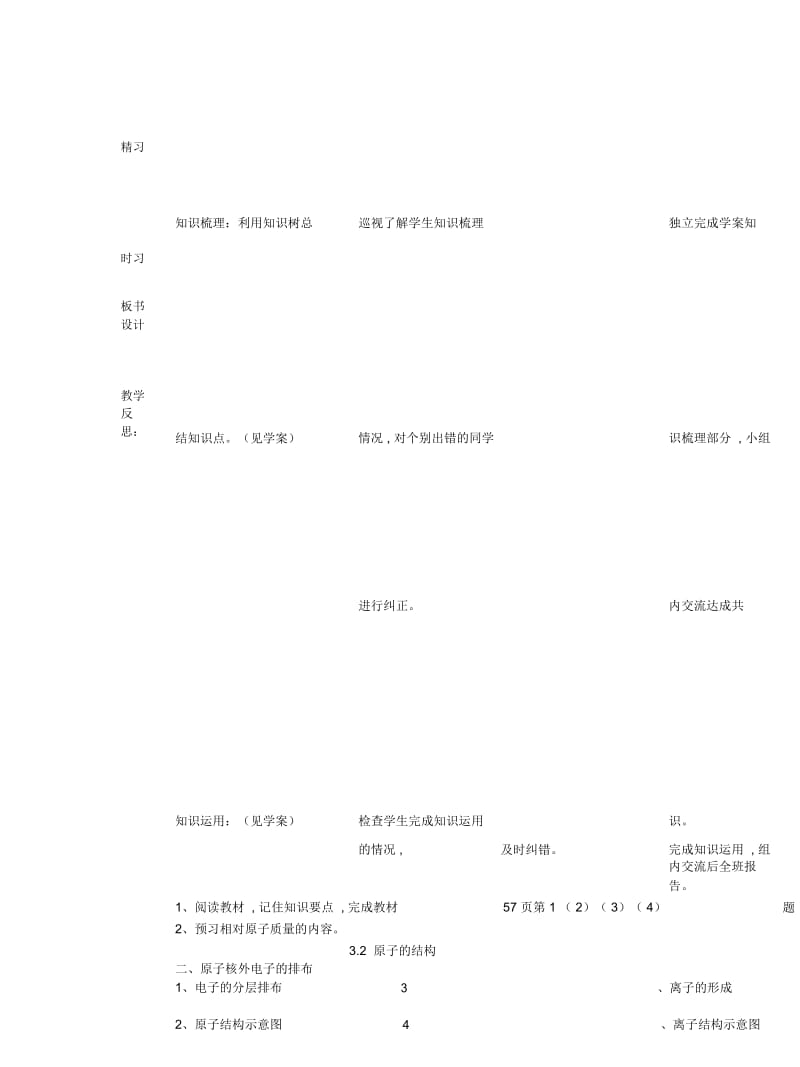 人教版化学九年级上册第三单元课题2《原子的结构》教案2.docx_第2页