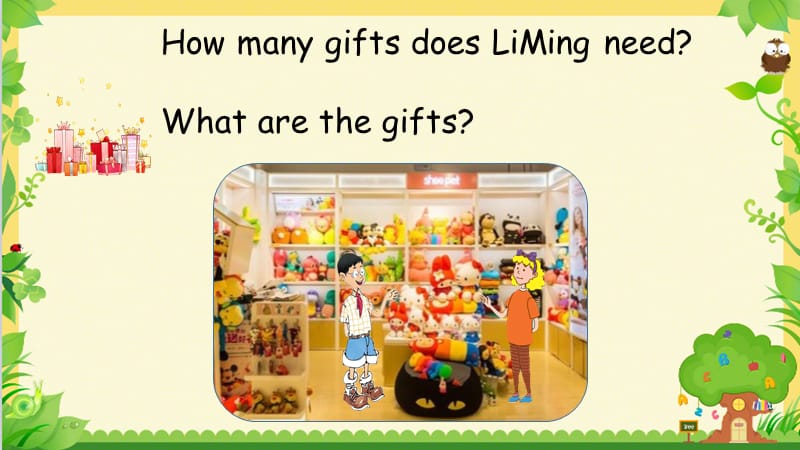 新冀教版六年级英语下册《Unit 4 Li Ming Comes HomeLesson 19 Buying Gifts》课件_9.pptx_第3页