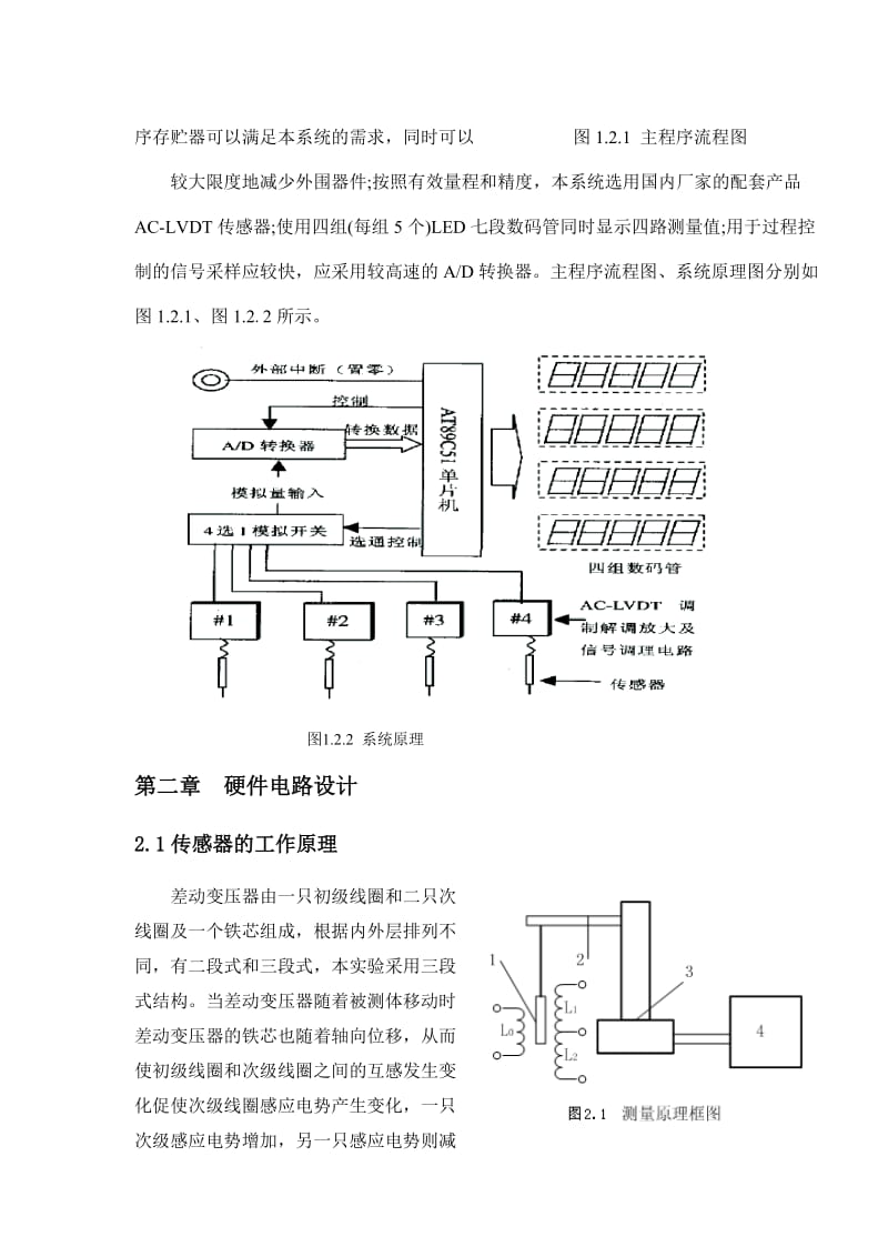 《工程测试技术》课程设计基于单片机的LVDT位移测量传感器设计说明书.doc_第3页