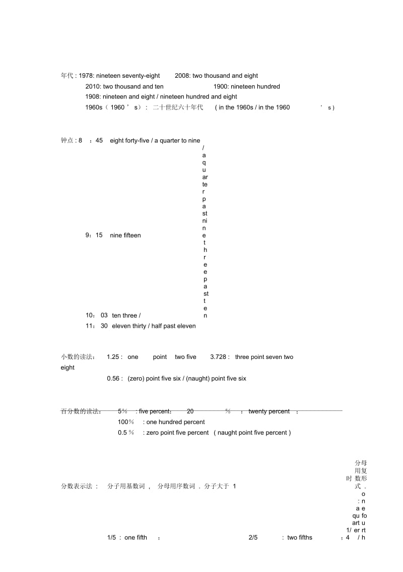 初中英语数词讲解及专项练习.docx_第3页