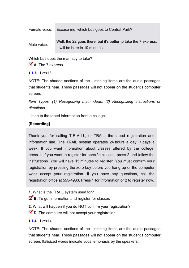 ☆美国大学新生入学ESL语言水平测试挑战赛样题.doc_第2页