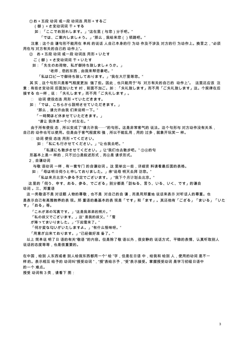 敬语与授受_日语的敬语.docx_第3页