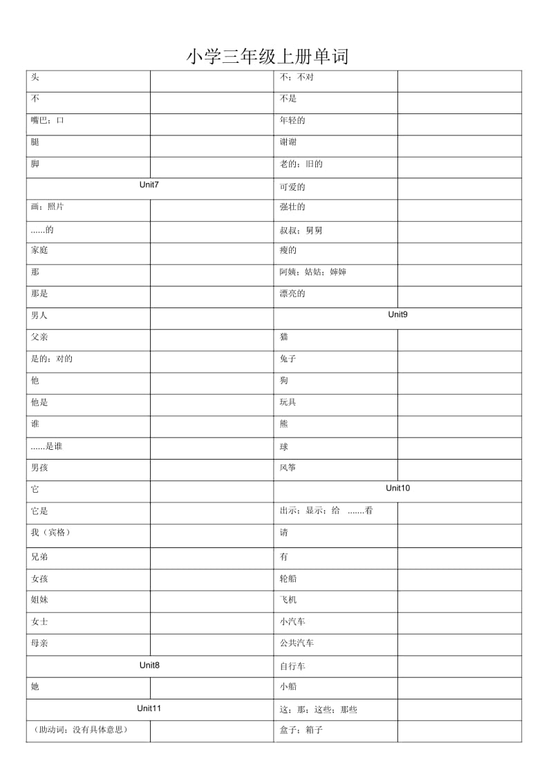 广州小学英语单词表---三年级上.docx_第2页