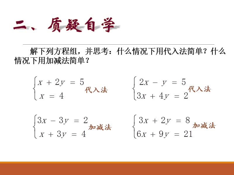 新华东师大版七年级数学下册《7章 一次方程组选用适当方法解二元一次方程组》课件_0.ppt_第3页