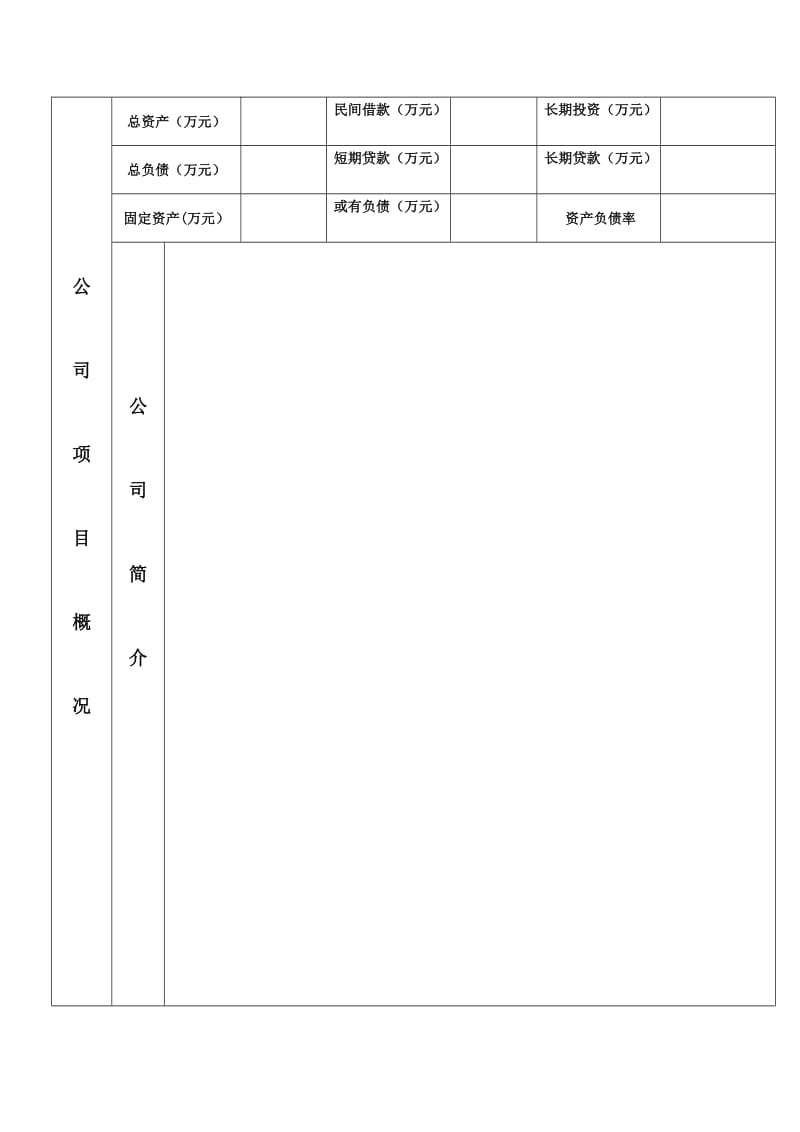 房产抵押项目信息采集表.doc_第2页