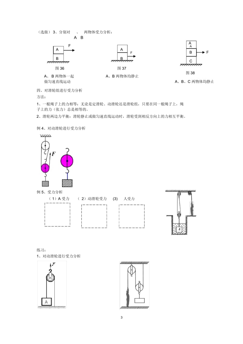 中考总复习专题受力分析.docx_第3页