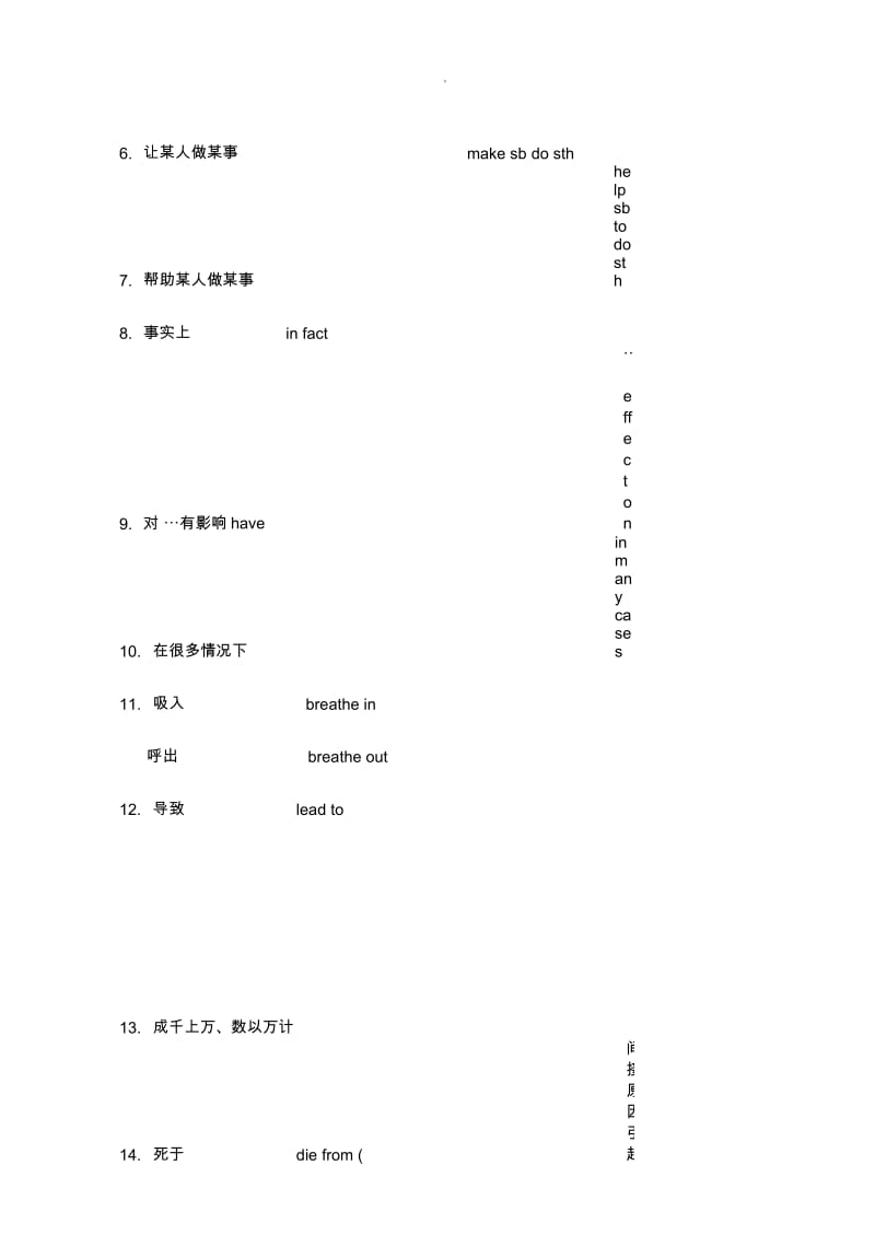 职高英语基础模块下短语-7-9单元.docx_第2页