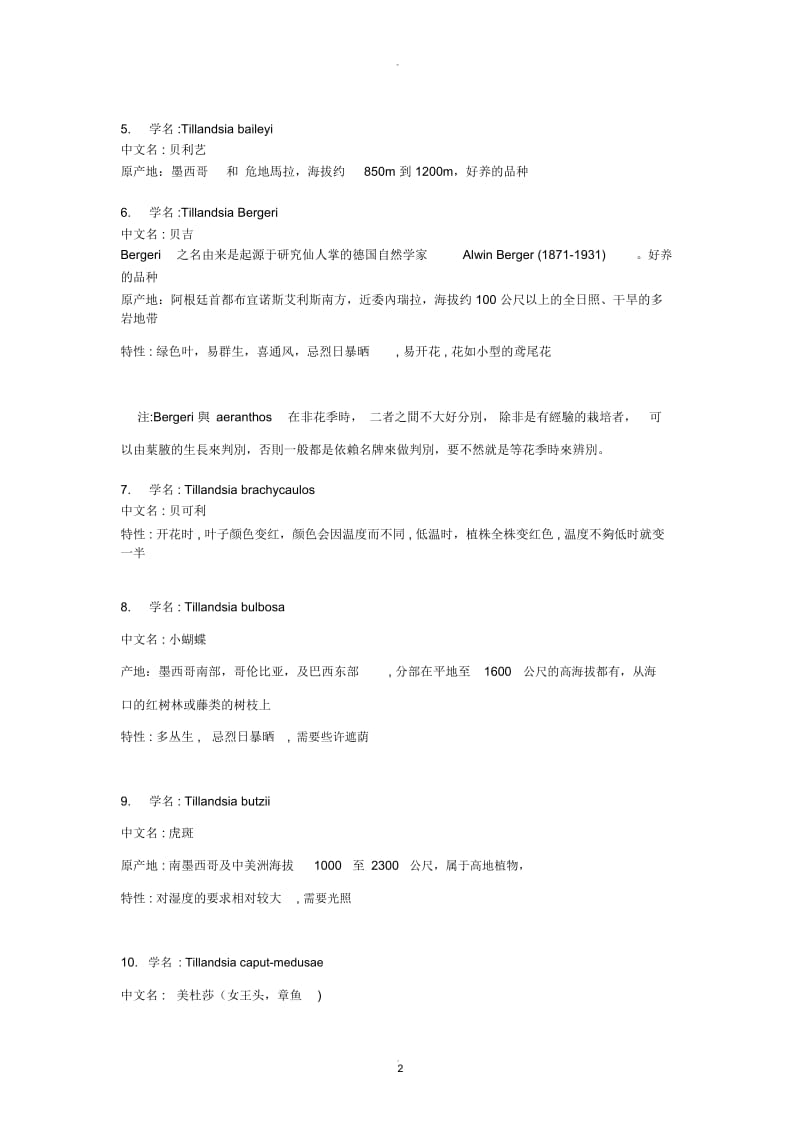 空气凤梨种类介绍.docx_第2页