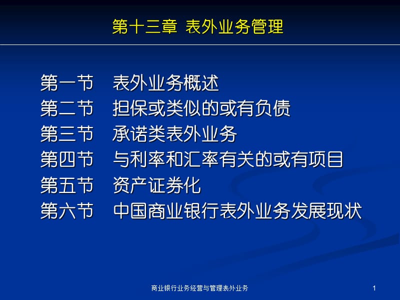 商业银行业务经营与管理表外业务课件.ppt_第1页